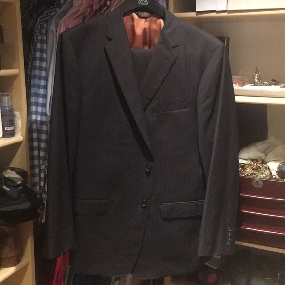 Jos. A. Bank Other - Black Jos A Bank Joseph Striped suit